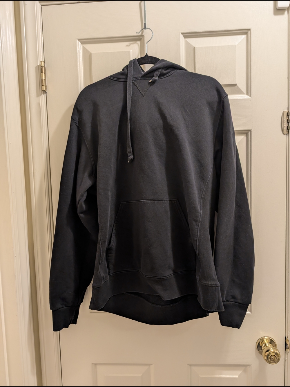 Fruit Of The Loom Crafted Comfort Black Pullover Hoodie